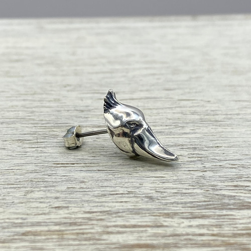 ハシビロコウ ピアス ピアス（スタッド・一粒） arabesque arts