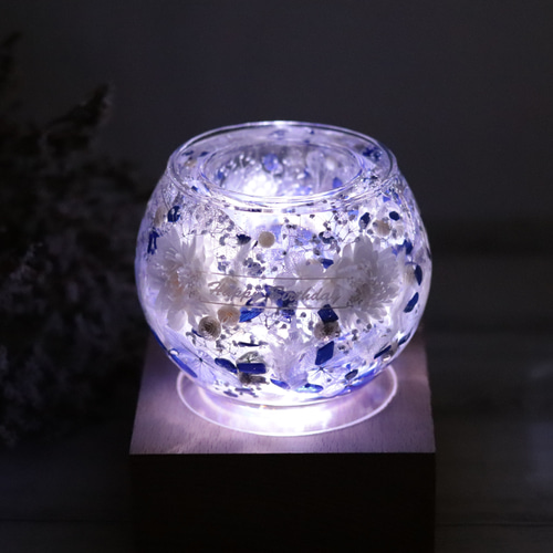 選べる天然石アロマストーン】「ラピスラズリの水中庭園」天然石入