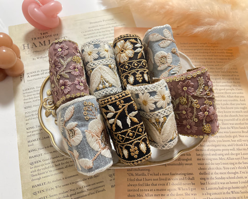 インド刺繍 ポニーフック ポニーフック・ヘアカフス mignon. 通販