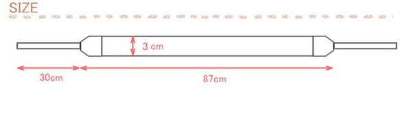 【3cm寬】原生圖案相機背帶/復古鑲鑽80003-569 第4張的照片