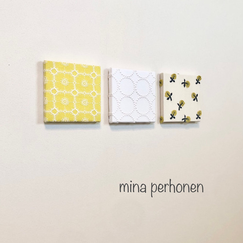 mina perhonen ミナペルホネン ファブリックパネル 3点セット ...