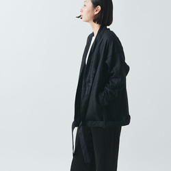 【再入荷】きるもの｜壱 JKT｜リネン ホワイト ［unisex freesize］ 13枚目の画像