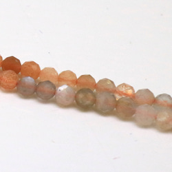 AG-Beads-24　天然石 小粒 連材 mixムーンストーン 約3mm 1連 約38cm 2枚目の画像