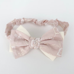 あやや様　ピンク×アイボリー　ベビー袴②点 ougi white ベビー袴 ♡ | KOLABO baby コラボベビー