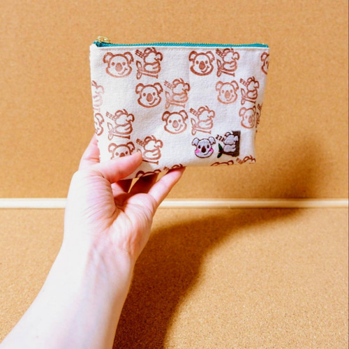 感謝価格　SALE 16cmファスナーポーチ　人気　ハンドメイド　ココランド 感謝価格 SALE 16cmファスナーポーチ 人気 ハンドメイド