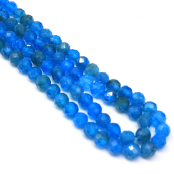 AG-Beads-37　天然石 小粒 連材 アパタイト 約3mm 1連 約38cm 3枚目の画像