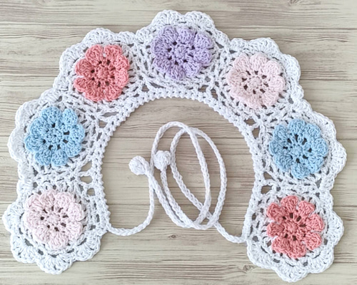 手編み28 レース編みベッドカバー丸形オリジナル