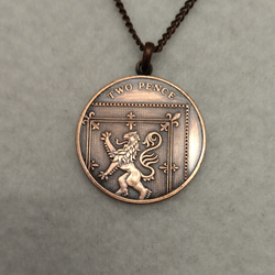 ハリー・ポッター ホグワーツ城 イギリスのコインネックレス