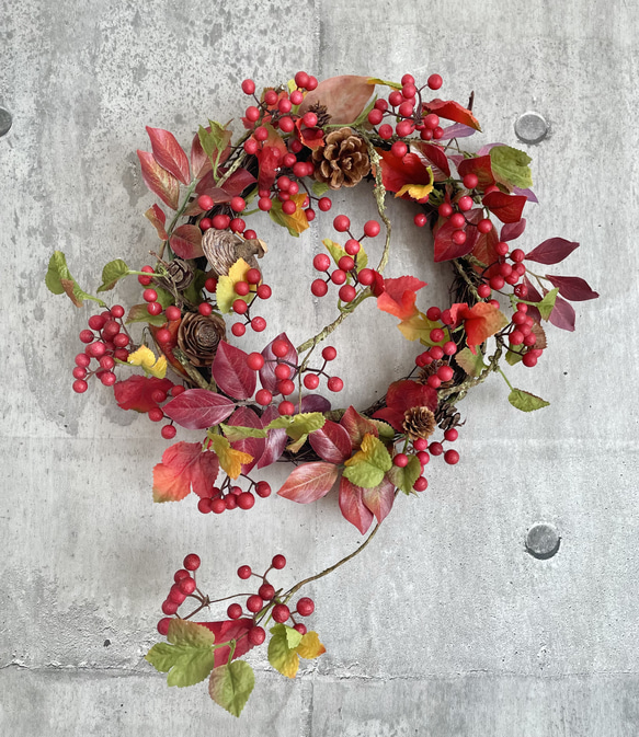 Berries wreath「受注制作」 8枚目の画像