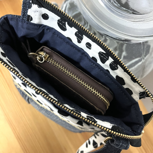 ★専用です★デニムリメイクバッグ　サコッシュ　ショルダー デニムリメイクショルダーバッグ サコッシュ - メルカリ