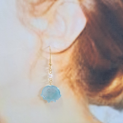 【るん】※クラゲイヤリング 96b8e7eaa37f1f58460afdbc820e2c