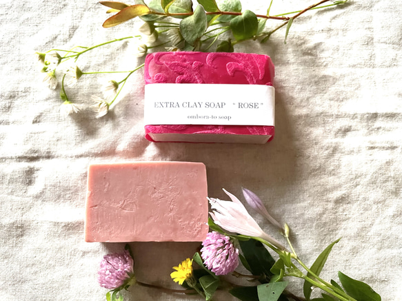 EXTRA CLAY  SOAP " ROSE " 1枚目の画像