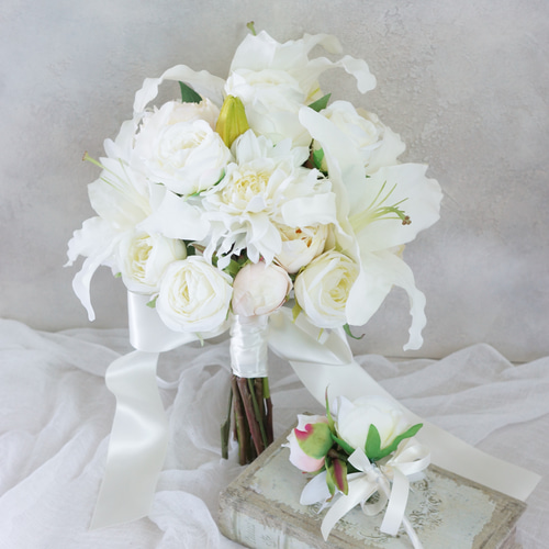 芍薬ブーケ　ウエディング　ブライダル　ブーケ 楽天市場】芍薬（ブライダルブーケ｜ブライダルジュエリー