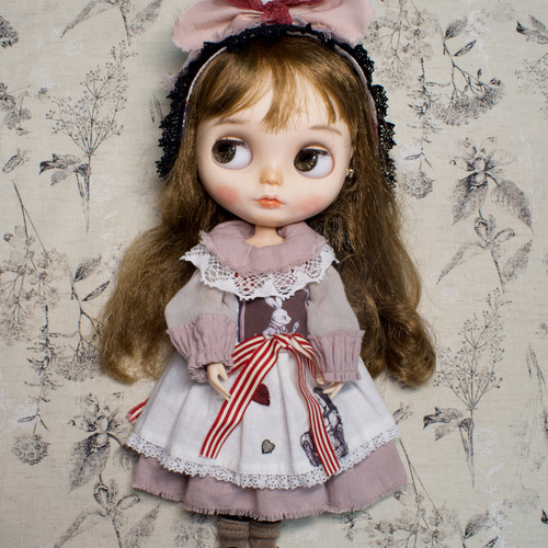 ◇ブライスアウトフィット◇リバーシブル髪飾り 可愛いお洋服