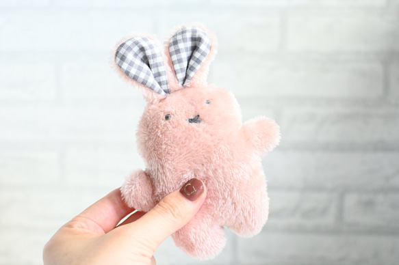 うさきち ぬいぐるみ Mサイズ ベイビーピンク うさきち ぬいぐるみ M