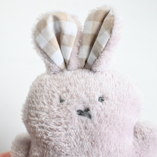 ラベンダーラビット 海外作家様 ぬいぐるみ ハンドメイド うさぎ 兎 オンラインイベント＞ぬいぐるみ うさぎベビちゃん（ラベンダー