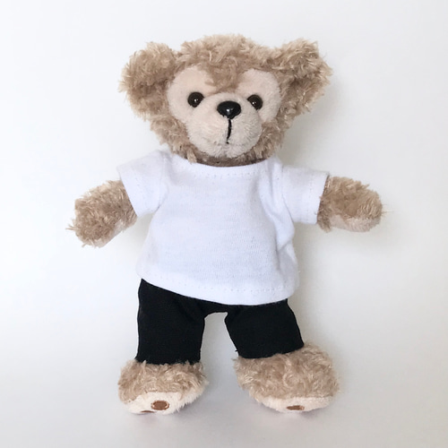 14cmぬいば用【ダッフィーぬいば服3点☆コーデセット】ブラック