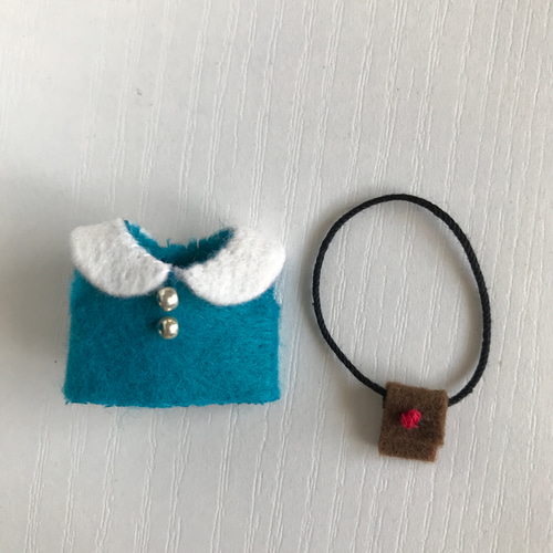 シルバニア着せ替え服】赤ちゃんサイズ☆ワンピースとポシェットセット