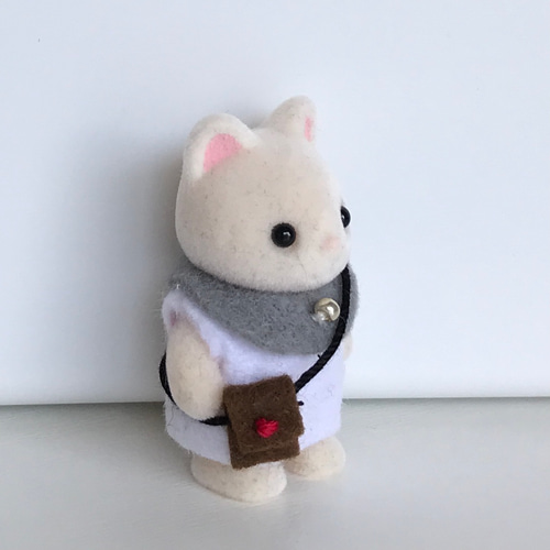 シルバニア着せ替え服】赤ちゃんサイズ☆ワンピースとポシェットセット