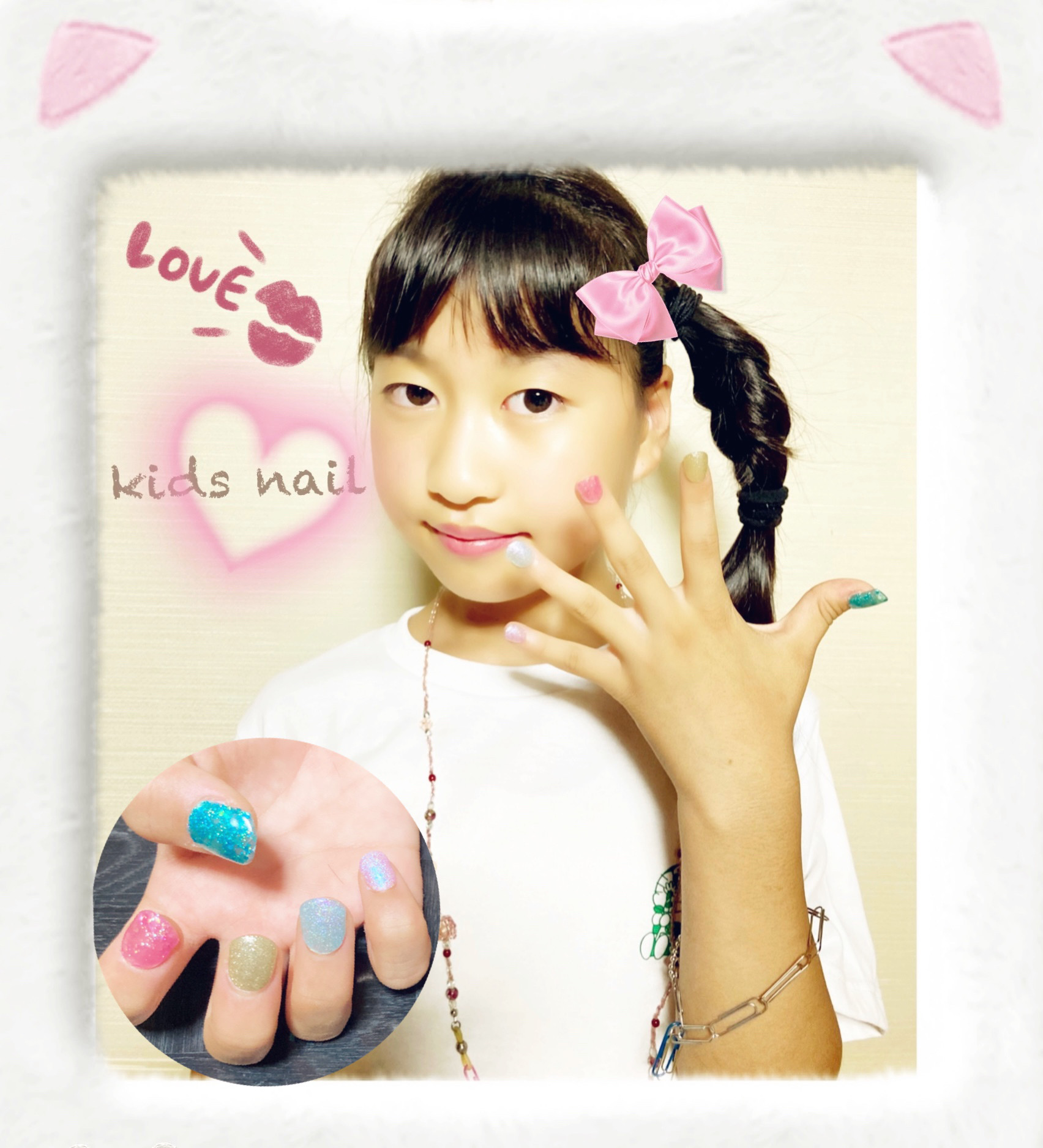 kネイル ドライフラワー𝒅𝒆𝒔𝒊𝒈𝒏💍💅♡ ⁡ ⁡ #ピンクネイル #押し花