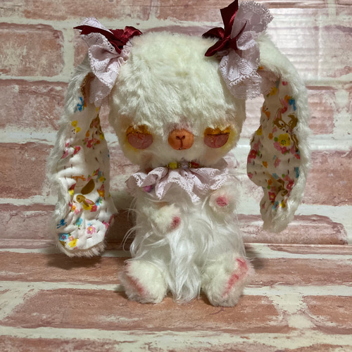 うさぎさん 90 ☆ 創作人形 ☆ レジンアイ ☆ アートドール ☆ 671