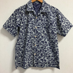 夏本番・涼しい綿浴衣反物★アロハシャツ★売り切り 夏本番☆浴衣綿反物☆アロハシャツ最高☆材料☆売り切り - メルカリ