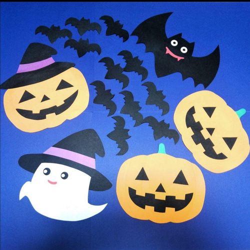かぼちゃ ハロウィンの目玉！横に45cmぐらい Amazon.co.jp: ハロウィンかぼちゃの飾り - 不気味なクラフト 目