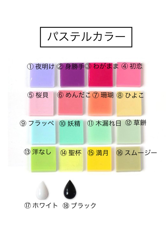 【受注制作】デコ トレカケース  コンフッティ リボン ※色変更可能 6枚目の画像