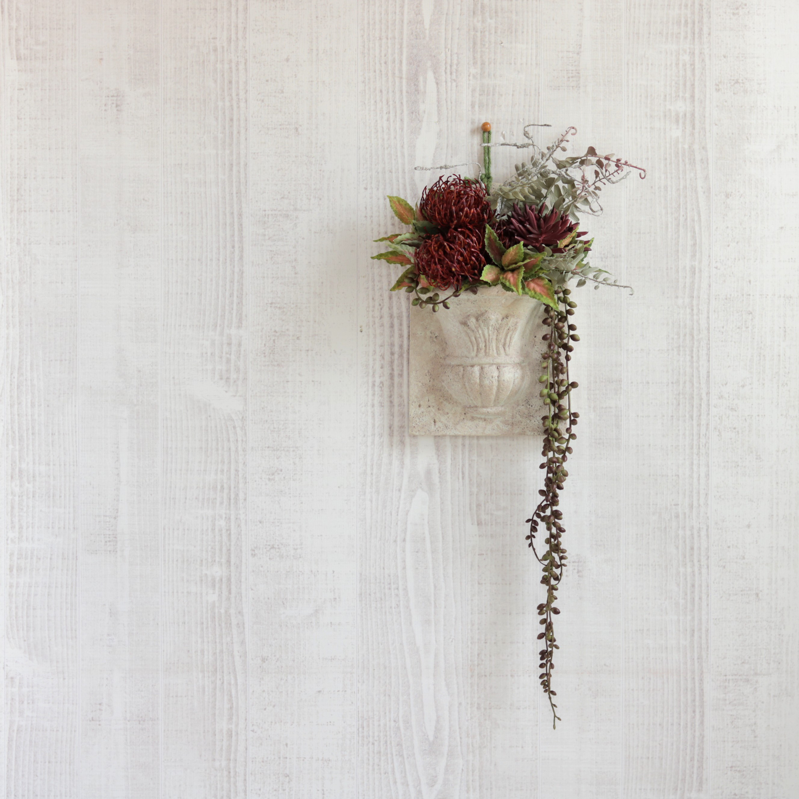 壁掛けアートアレンジメント