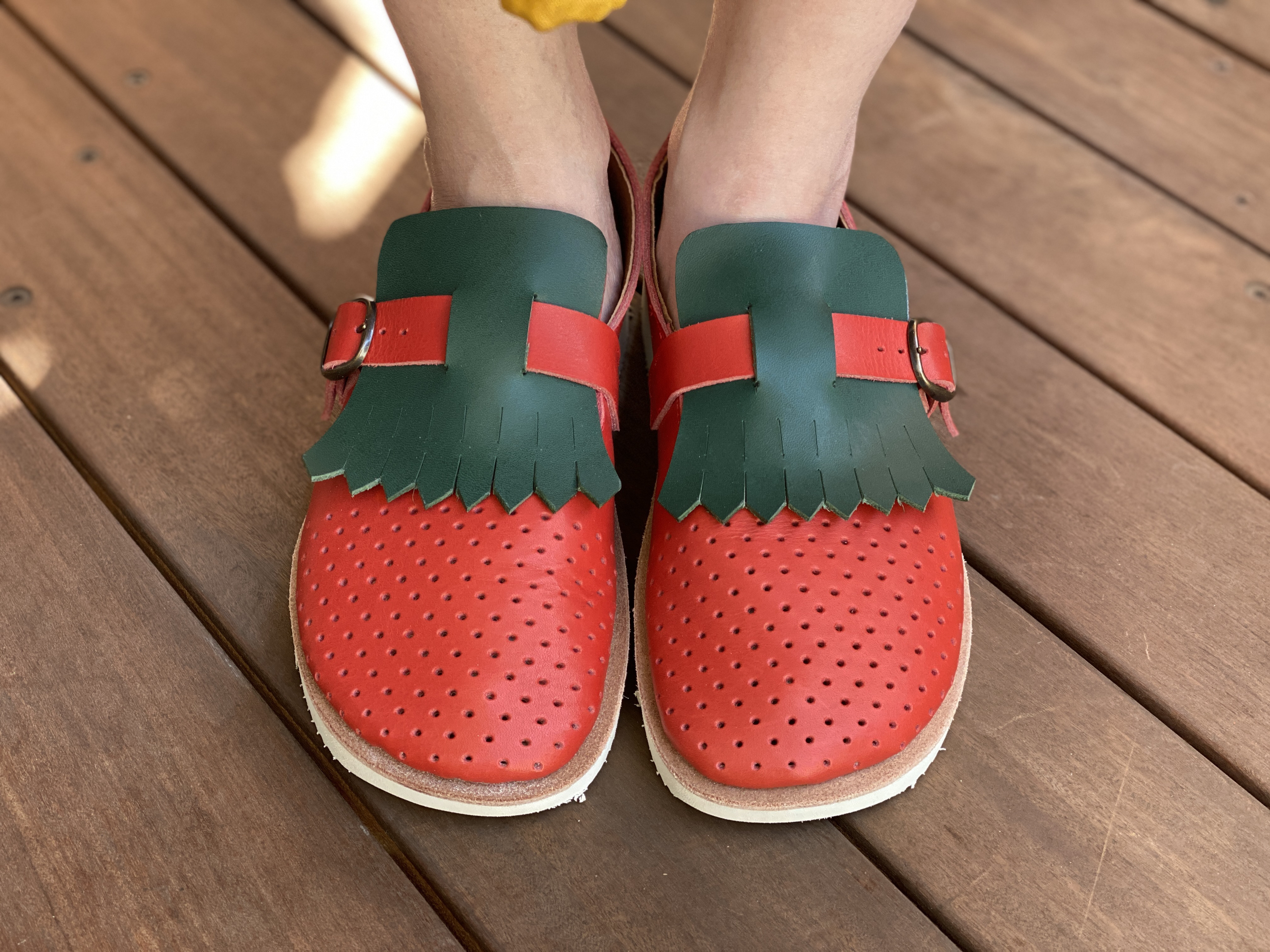 踏んでもカカトを入れても快適なふくろ縫い革靴　(21. 22. 23. 24. 25 センチ よりお選び下さい)