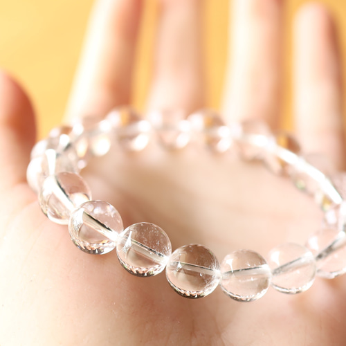 ☆プレミアムブレス☆…☆ヒマラヤクォーツ（ヒマラヤ水晶）：10ミリ