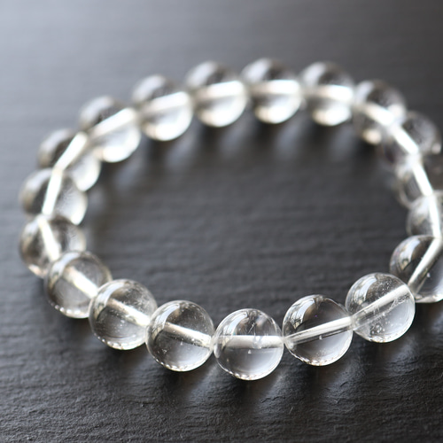 ☆プレミアムブレス☆…☆ヒマラヤクォーツ（ヒマラヤ水晶）：10ミリ