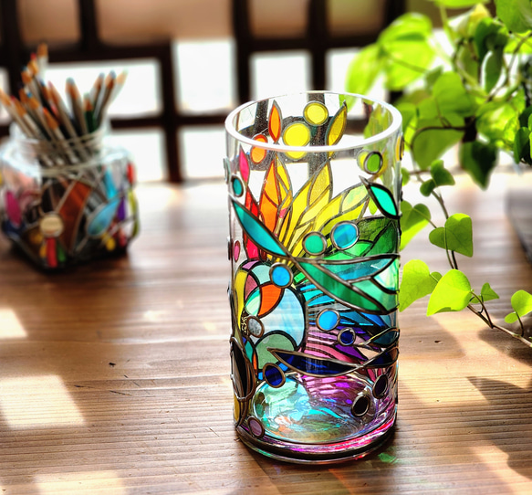 訂購“Agaitida”玻璃藝術玻璃花瓶 第17張的照片