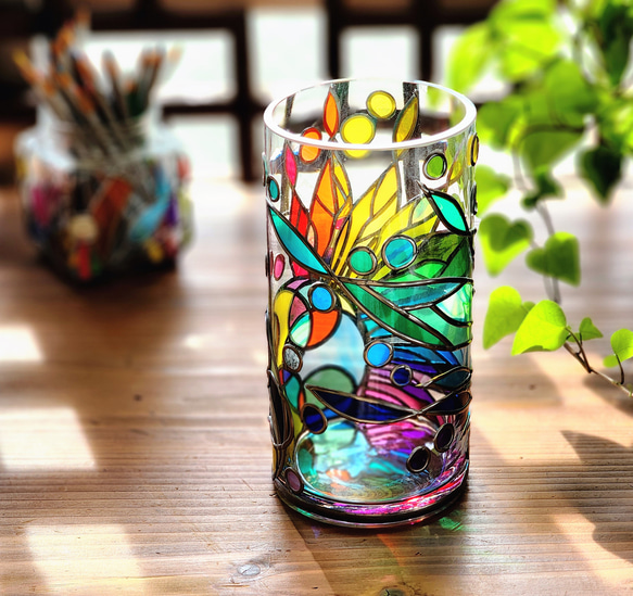 訂購“Agaitida”玻璃藝術玻璃花瓶 第9張的照片