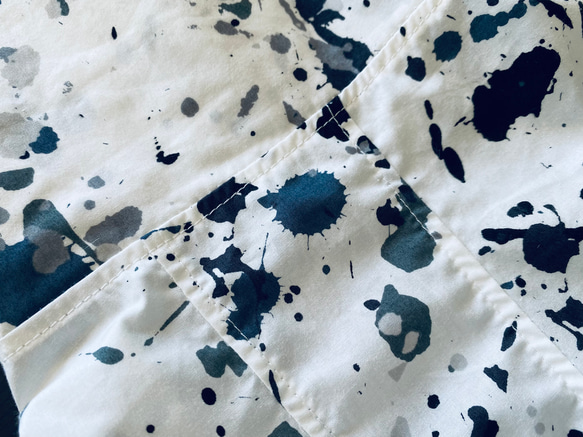 【イタグレ ウィペット】splashed paint shirt 10枚目の画像