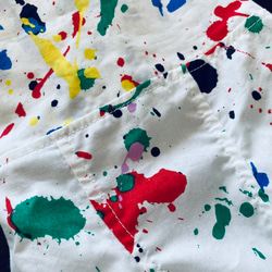 【イタグレ ウィペット】splashed paint shirt 9枚目の画像