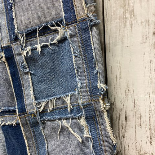 リメイクヒッピーデニム パッチワーク SW2-88 ロングパンツ Miharu