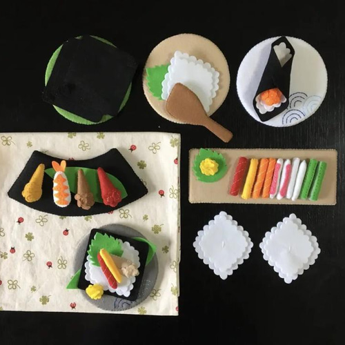 まき様ご予約品！手巻き寿司 2セット フェルトままごと☆香