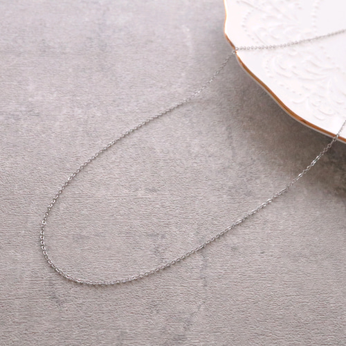 華奢 スキンジュエリー キラキラ ネックレス 極細 /サージカル