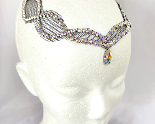 社交ダンス ヘアアクセサリー ヘッドドレス（アクセサリー
