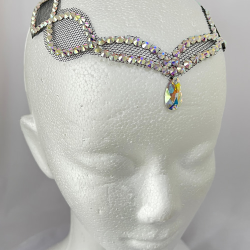 社交ダンス ヘアアクセサリー ヘッドドレス（アクセサリー