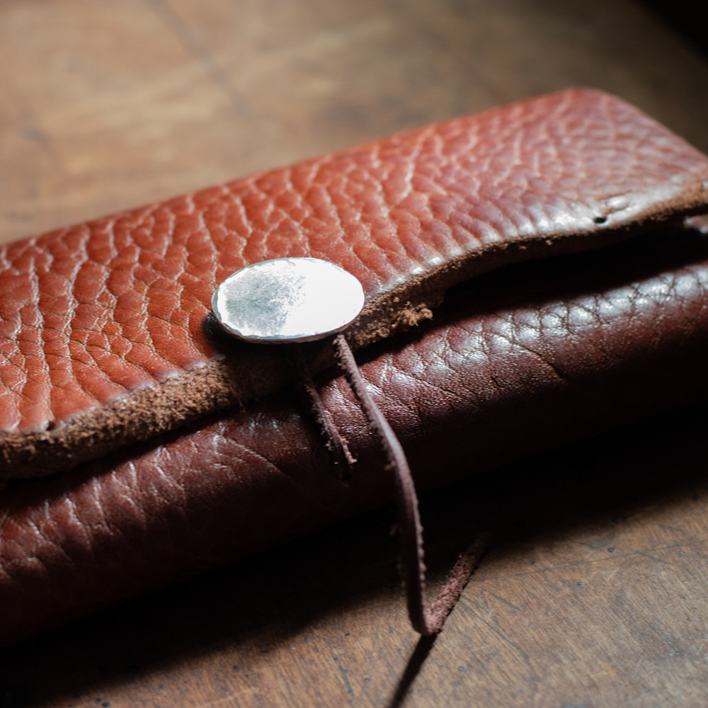 yoki  極厚レザーウォレット　三つ折り長財布　札入れ