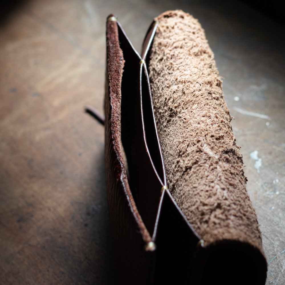 yoki  極厚レザーウォレット　三つ折り長財布　札入れ