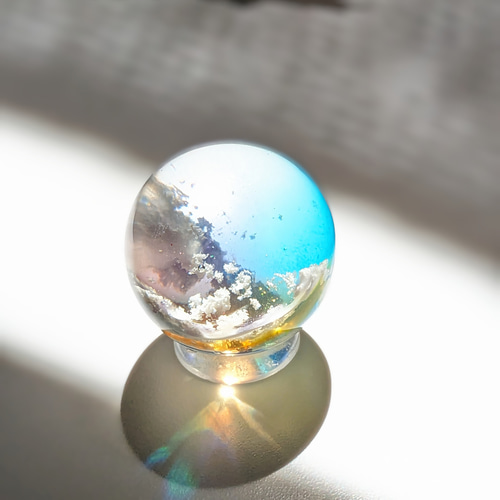 5000で送料無料】空レジン《空を奏でよ・Ⅱ》レジン/オブジェ/雲レジン