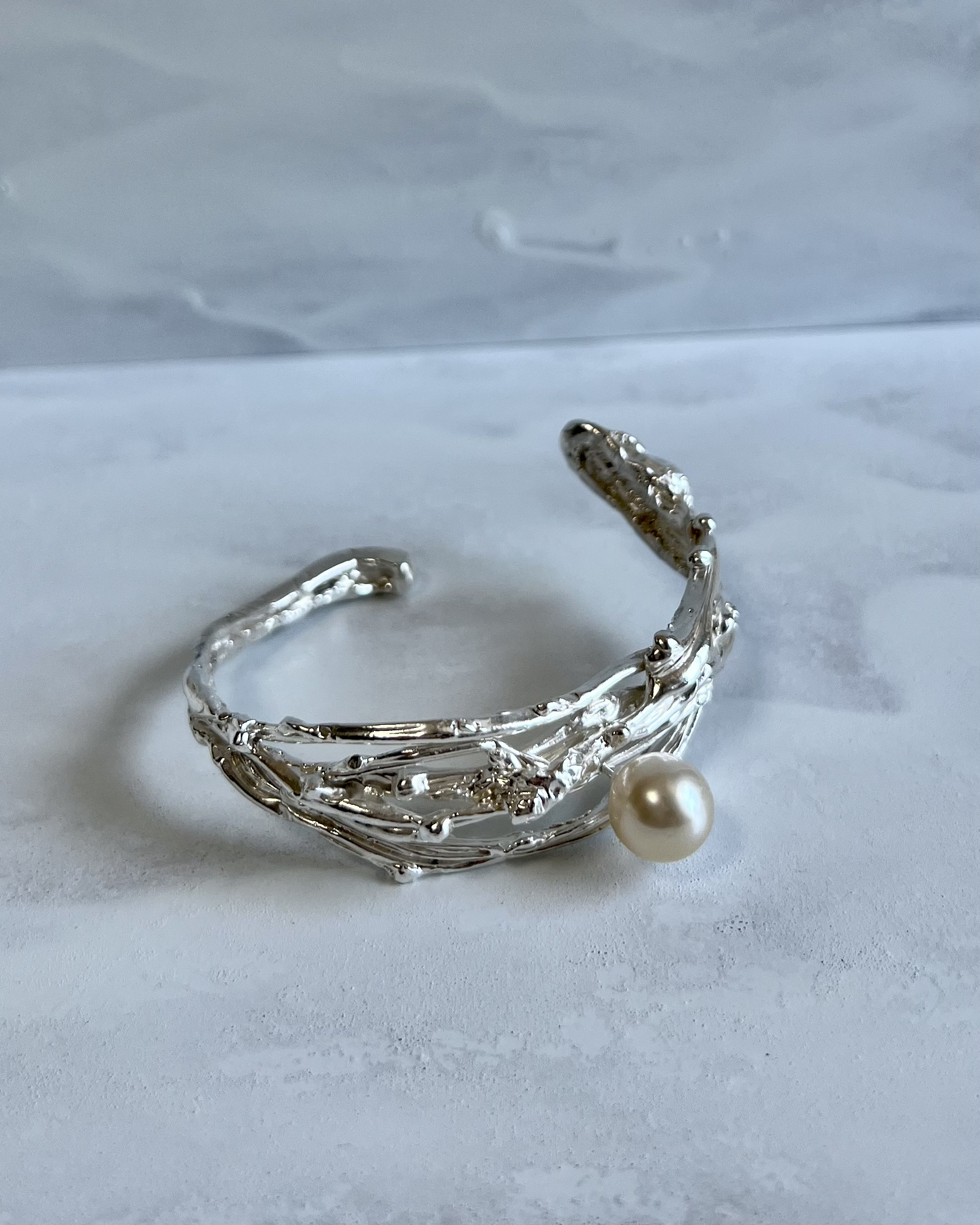 Splash Pearl Bangle _スプラッシュ パール バングル