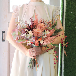 受注制作《キングプロテアブーケ》65cm WeddingBouquet ブーケ