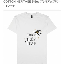 名入れ　Tシャツ　ハロウィン　オーダー受付 1枚目の画像