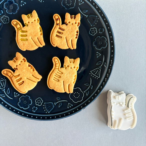 猫型クッキー型 9個セット 手作り 抜き型 猫型 ネコ ネコのクッキー型 9個セット 動物 お