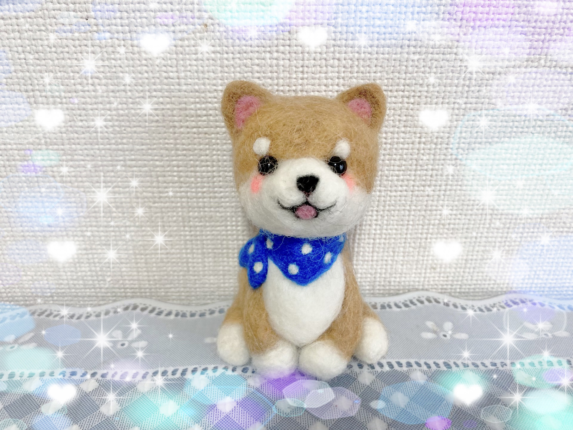 作家テディベア 国内作家 引っ張っ 柴犬 ぬいぐるみ ハンドメイド 作家テディベア 国内作家 引っ張っ 柴犬 ぬいぐるみ ハンドメイド