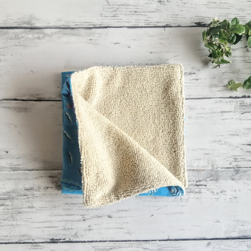 8重 ハンドメイドガーゼハンカチ、タオル ひら 30cm*30cm 